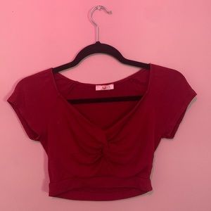 Q usa size small color red rose